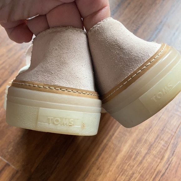 Toms Loma slip on shoes two tone suede size 9 - Picture 4 of 7